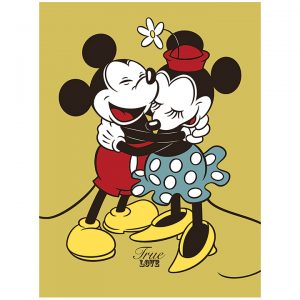 Lienzo Disney - Mickey & Minnie True Love