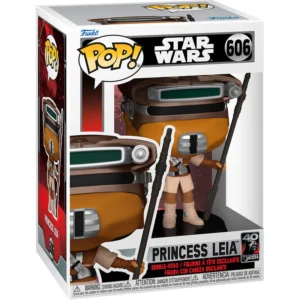 Funko Pop Star Wars ( 40th Return Jedi) - Princess Leia 606